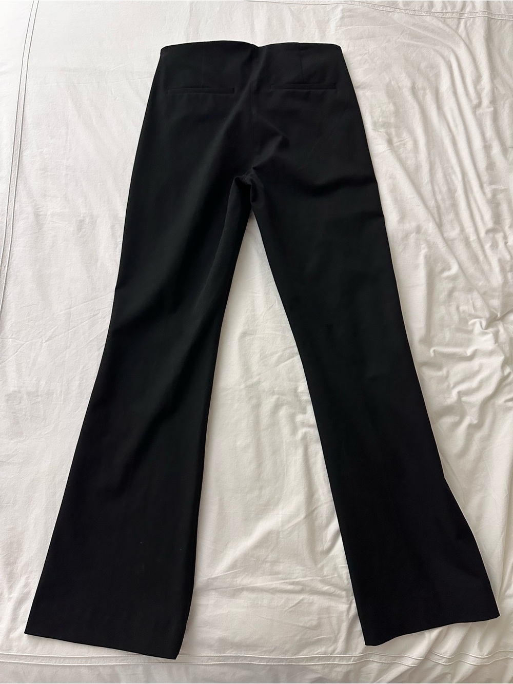 Abercrombie & Fitch Black Boot-Cut Trousers